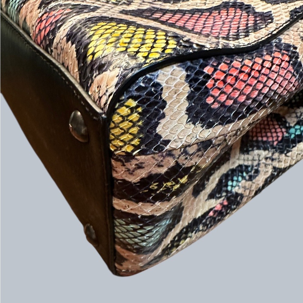 Fendi 2Jours tote bag in multicolor python with b… - image 7